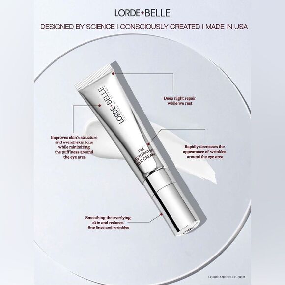 LORDE + BELLE PM Restorative Eye Cream - Picture 3 of 10